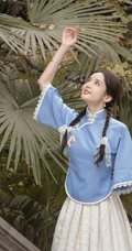 古力娜扎美白甜复古风新剧造型曝光，化身民国大家闺秀模样