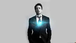 卸下盔甲的钢铁侠本尊托尼&middot;史塔克的高清壁纸