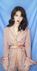 女生歌手黄英气质《玫瑰万岁》写真，舞台照图片