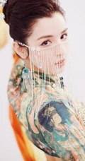 哈妮克孜化作敦煌飞天少女写真，犹如画中走来的一样