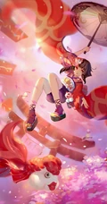 日系3D回合制游戏《阴阳师》和风版高清手机壁纸