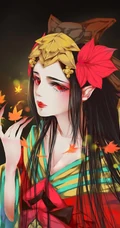 日系3D回合制游戏《阴阳师》和风版高清手机壁纸