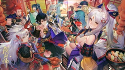 日式RPG手游&ldquo;阴阳师&rdquo;宣传版PC电脑壁纸