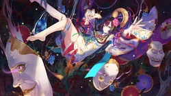 日式RPG手游&ldquo;阴阳师&rdquo;宣传版PC电脑壁纸