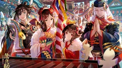 日式RPG手游&ldquo;阴阳师&rdquo;宣传版PC电脑壁纸