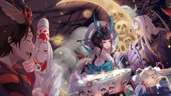 网易精品手机游戏《阴阳师》主要职业高清壁纸