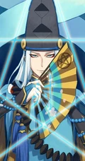 阴阳师漫画风格的主人物&ldquo;安倍晴明&rdquo;图片