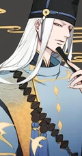 阴阳师漫画风格的主人物&ldquo;安倍晴明&rdquo;图片