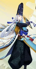 阴阳师漫画风格的主人物&ldquo;安倍晴明&rdquo;图片
