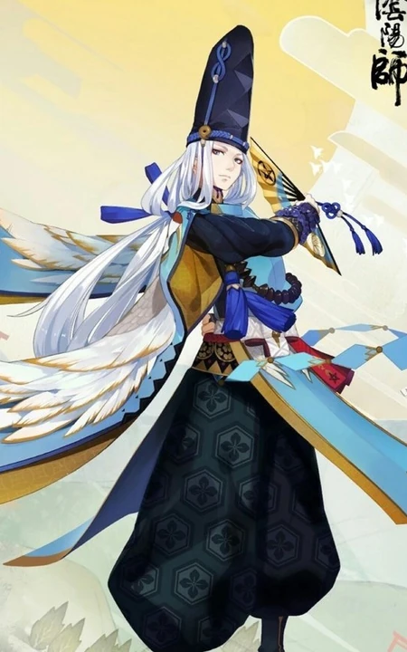 阴阳师漫画风格的主人物&ldquo;安倍晴明&rdquo;图片