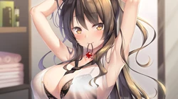 视觉盛宴，动漫界的巨乳动漫美女高清壁纸图片