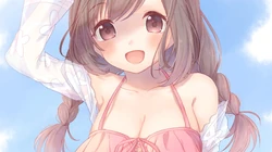 视觉盛宴，动漫界的巨乳动漫美女高清壁纸图片