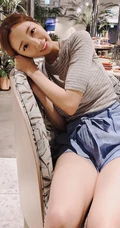 韩国气质女生朴有珍气质短裤系列写真，生活照片图集一
