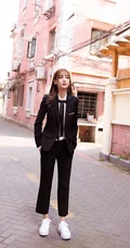 女星杨颖穿校服唯美清纯小女生风格手机壁纸