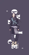航海王（海贼王）里的创意潮男造型主角手机壁纸