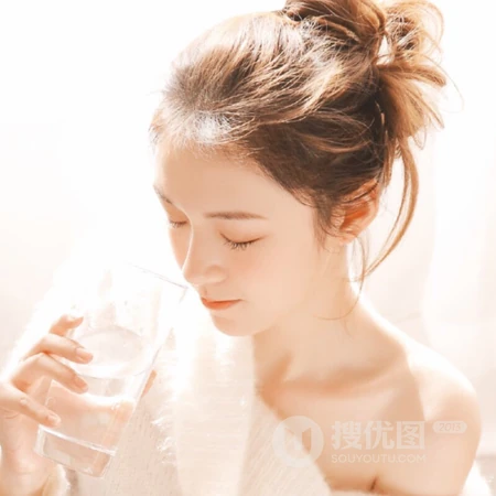 少女的侧脸系列女生头像