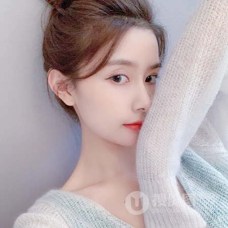 可爱的丸子头女生头像图片
