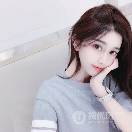 正在自拍中的女生头像图片