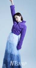女生明李子璇时尚百变时装《NTsnap》杂志写真大片