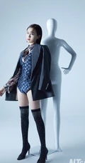 女生明李子璇时尚百变时装《NTsnap》杂志写真大片