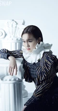女生明李子璇时尚百变时装《NTsnap》杂志写真大片