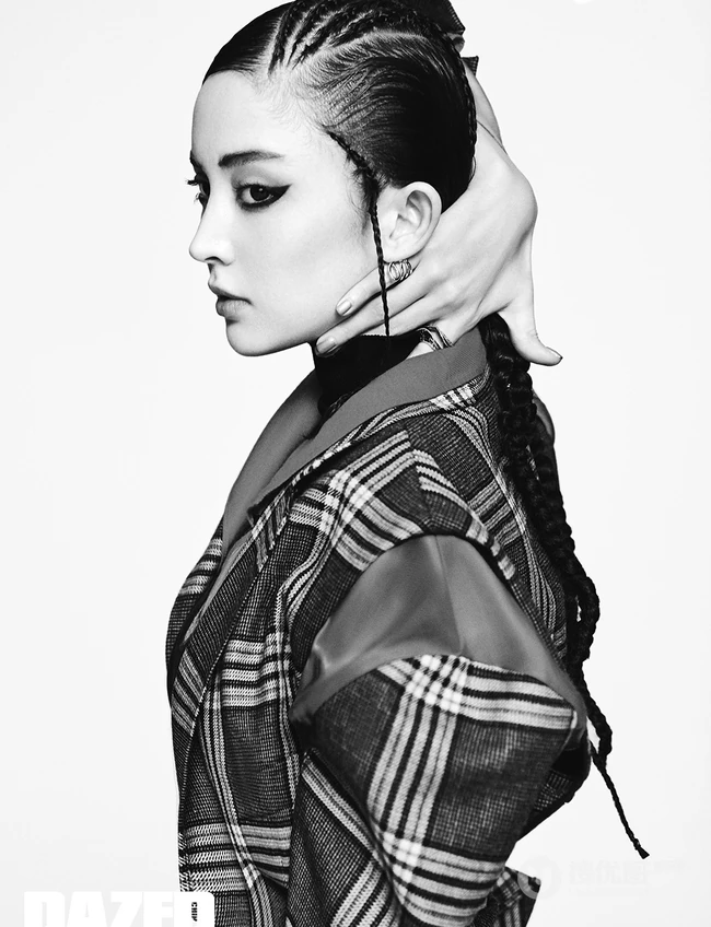 古力娜扎酷美个性时尚《DAZED》杂志写真大片