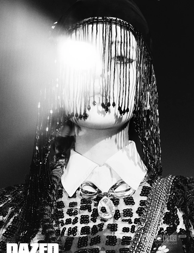 古力娜扎酷美个性时尚《DAZED》杂志写真大片