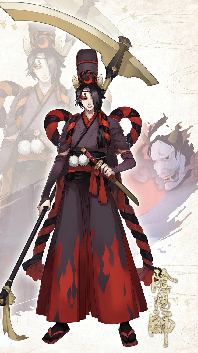 阴阳师角色人物酷酷的海报系列手机壁纸