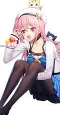 大胸的动漫女孩COSPLAY系列动感手机壁纸