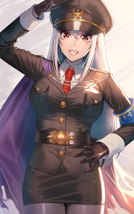 大胸的动漫女孩COSPLAY系列动感手机壁纸