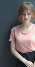 荷兰混血女生Ella Freya自拍，生活照，空灵气质的精灵系女孩