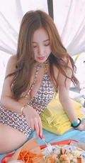 韩国清新女生主播花井可爱自拍，写真，生活照图集