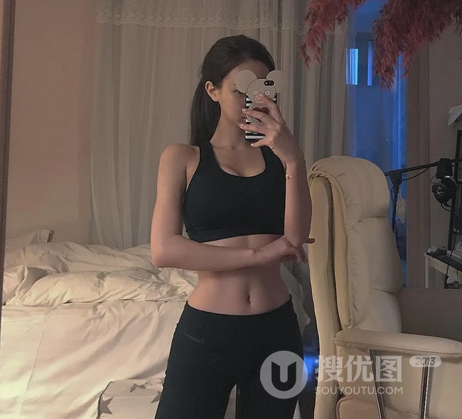 韩国清新女生主播花井可爱自拍，写真，生活照图集