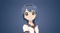 日漫《摇曳百合》剧中女中学生角色人物的高清壁纸