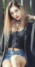 新加坡女生赵雨晴清纯阳光写真，生活照图片