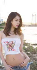 无尽的沙漠，身骑白马的高挑气质女生田梓茵气质写真图集