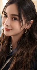 女明星angelababy时尚街拍广告宣传写真大片