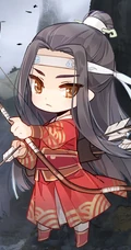 魔道祖师连环画版的Q版人物角色图片