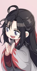 魔道祖师连环画版的Q版人物角色图片