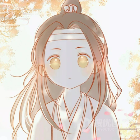 Q版萌萌的动漫人物头像图片，人物出自动漫《魔道祖师》