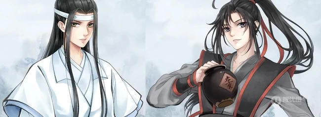 国漫魔道祖师第一季唯美封面图片