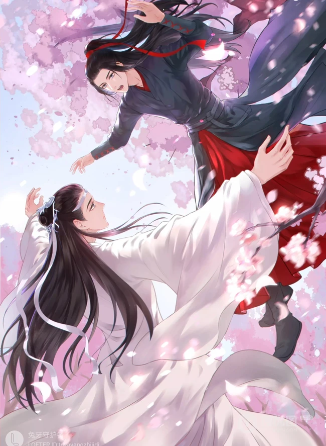 动漫《魔道祖师》主要角色各类唯美的插画图片