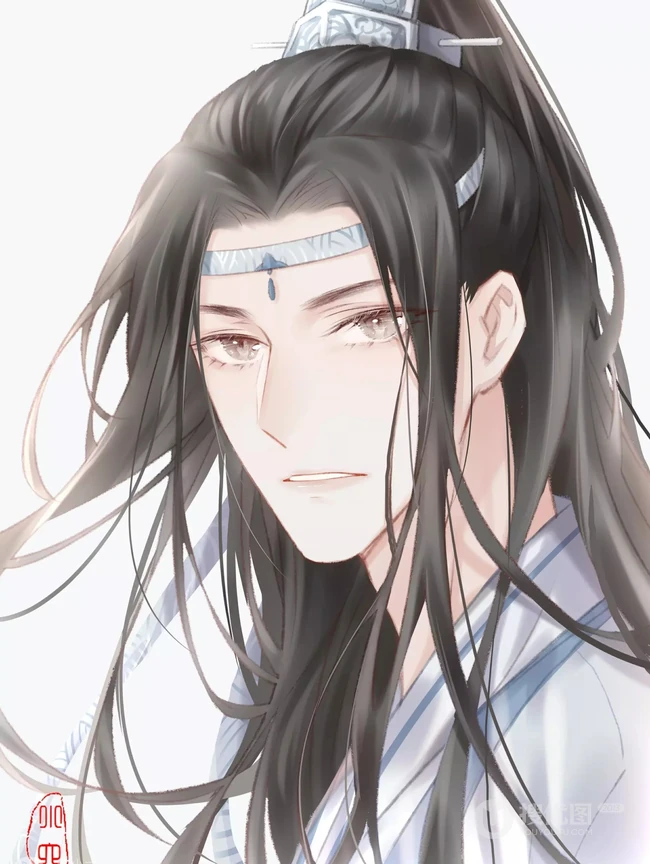 动漫《魔道祖师》主要角色各类唯美的插画图片