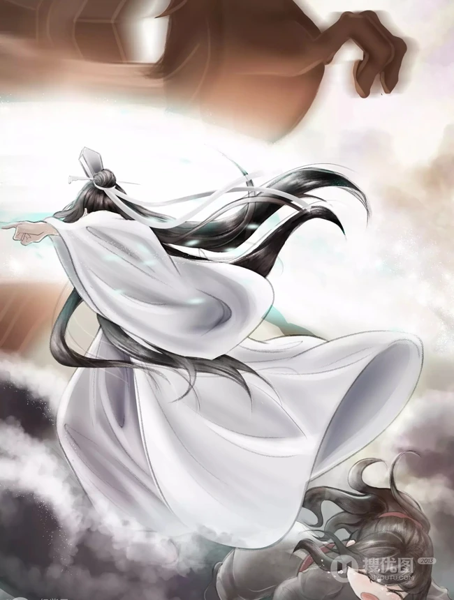 动漫《魔道祖师》主要角色各类唯美的插画图片