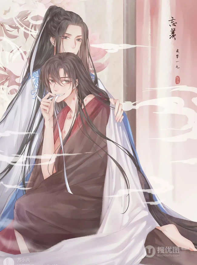 动漫《魔道祖师》主要角色各类唯美的插画图片