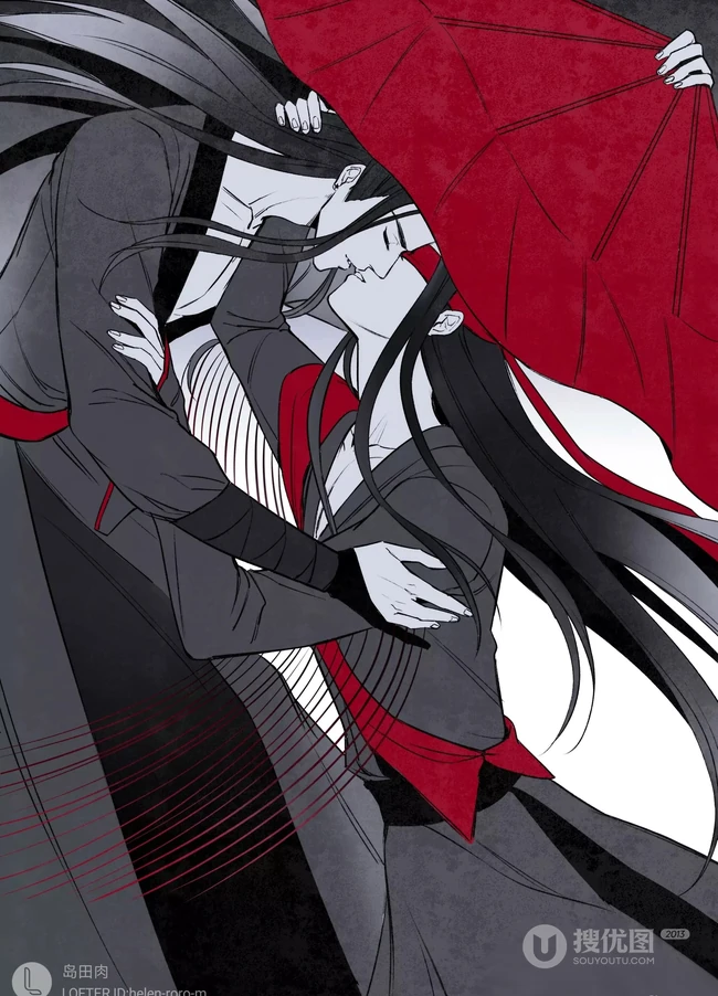 动漫《魔道祖师》主要角色各类唯美的插画图片