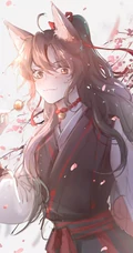 动漫《魔道祖师》主要角色各类唯美的插画图片