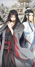 《魔道祖师》第二季手绘插画封面图片