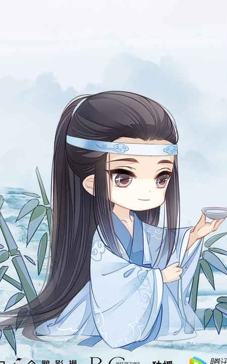 呆萌可爱的Q版魔道祖师人物图片