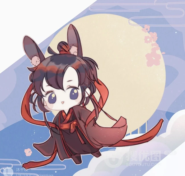 呆萌可爱的Q版魔道祖师人物图片